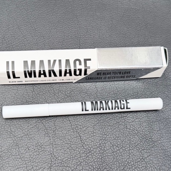 Il Makiage Black Card Waterproof Liquid Eyeliner (New in Box) - Picture 3 of 3